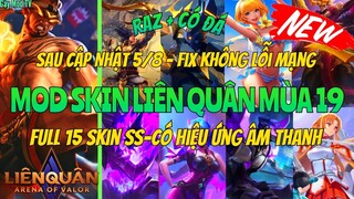 Hướng Dẫn Mod Full 15 Skin Hot Pick Liên Quân Mùa 19 Mới Nhất Có Hiệu Ứng Âm Thanh