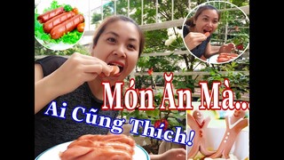 [Ẩm Thực Hà Nội] Xúc xích chiên siêu ngon