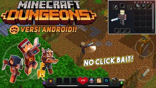 MINECRAFT DUNGEONS!! TELAH HADIR DI VERSI ANDROID - BURUAN COBAIN!!