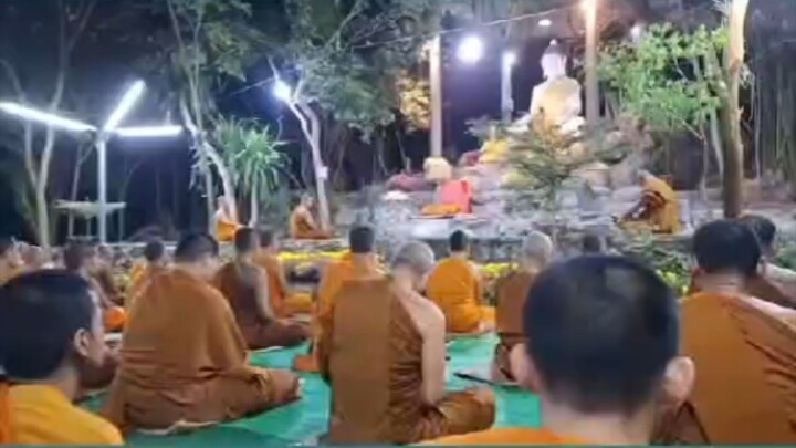 ฟังเทศน์ปฏิบัติธรรม งานปริวาสกรรมประจำปี ณ สำนักสงฆ์ต้นกล้าธรรม (ถ้ำแอร์) อ.บ่อพลอย จ.กาญจนบุรี