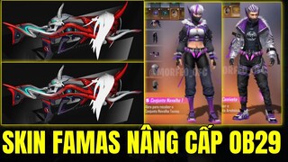 Free Fire - Skin Súng Nânng Cấp Mới Famas Quỷ Dạ Xoa Cực Đỉnh - Thẻ Vô Cực Mới OB29 | TVC Mùa 40