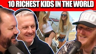 10 Richest Kids in the World REACTION | OFFICE BLOKES REACT!!