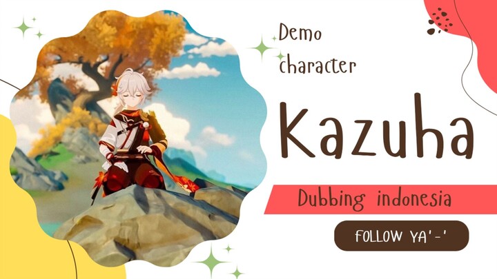 Demo character genshin - kaedehara kazuha