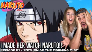 ITACHI UCHIHA RETURNS TO THE LEAF VILLAGE! EPIC!! Girlfriend's Reaction Naruto Episode 81