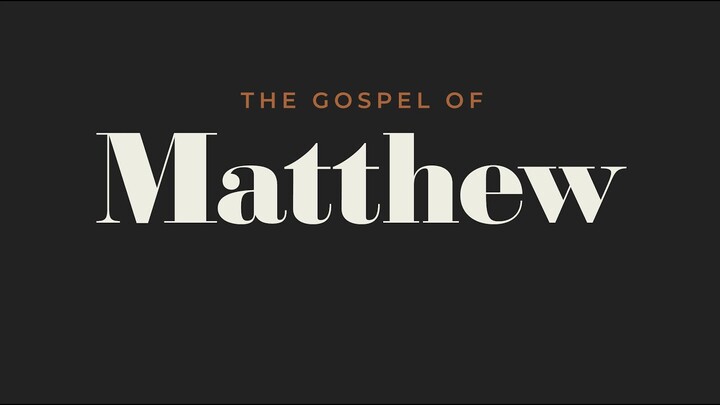 Matthew 17 (Transfiguration - The Glory of God)