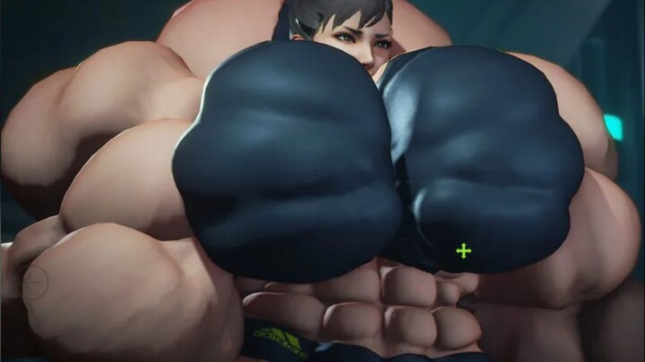 💕Chunli: 54 years old, is the queen of protein 💕 【Drop san warning】