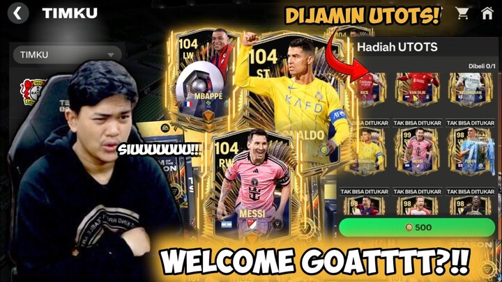 OPEN PACK UTOTS! C.RONALDO MESSI & MBAPPE! GACHA 500 TOKEN AUTO DAPET UTOTS! - EA FC MOBILE 24