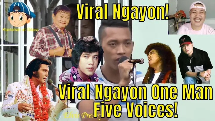 Viral Ngayon One Man Five Voices! ðŸ˜ŽðŸ˜˜ðŸ˜²ðŸ˜�ðŸŽ¤ðŸŽ§ðŸŽ¼ðŸŽ¹ðŸŽ¸