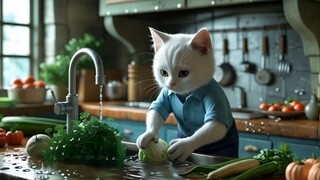Cooking Cat: Can Cats Cook? This One Can