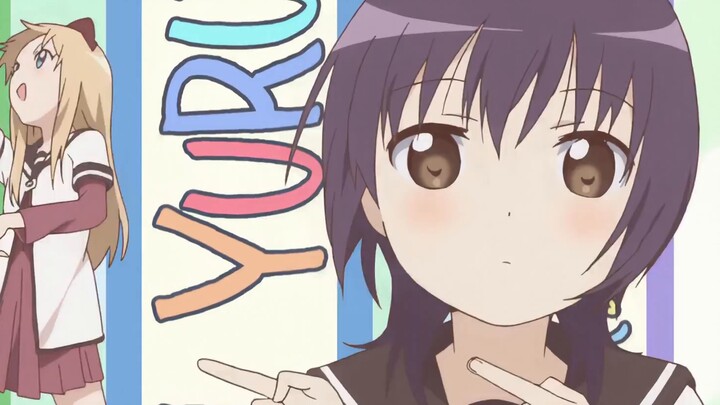 【4K high frame rate】YuruYuri♪♪ Season 2 opening theme NCOP いぇす!ゆゆゆ☆ゆるゆり♪♪