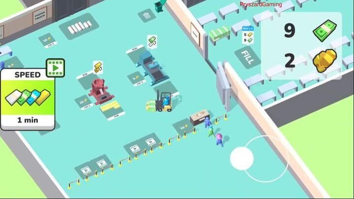 My Mini Bank - Gameplay Walkthrough Part 1 Money Idle Bank Tycoon Job Game (Android