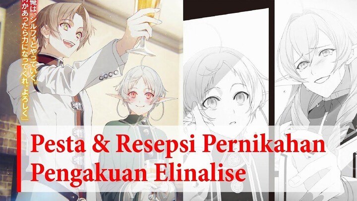 (WN Vol 10 Chapter 5-6) Pesta Pernikahan Rudeus & Sylphi  Mushoku Tensei Indones
