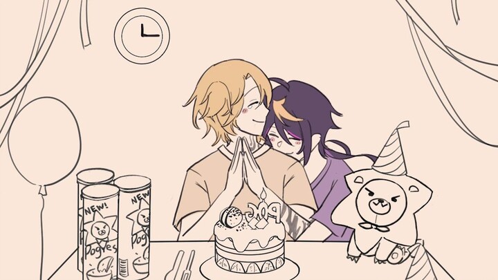 【luxiem手书/Shuca】💜💛生日快乐