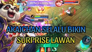 AKAICHAN SELALU BIKIN SURPRISE LAWAN