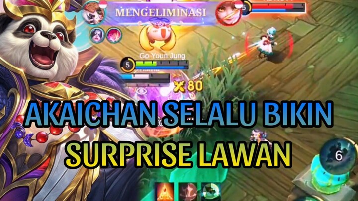 AKAICHAN SELALU BIKIN SURPRISE LAWAN