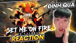 MA GAMING REACTION SET ME ON FIRE | HQ ESPORTS