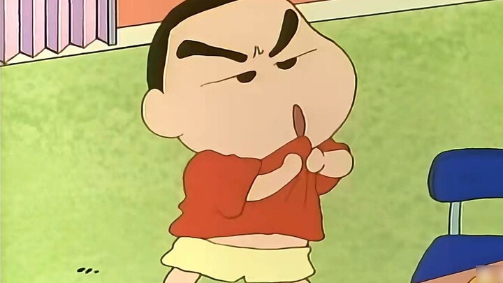 Lihat, Shin-chan tidak punya kekhawatiran!