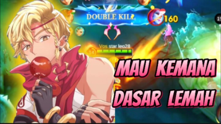 MAU KEMANA🧐 DASAR LEMAH😈