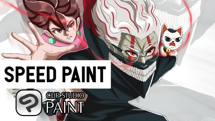 [Speed Painting] Anime Dandadan