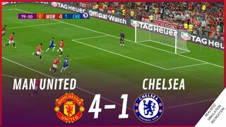 MANCHESTER UNITED vs. CHELSEA [4-1] MATCH HIGHLIGHTS | VideoGame Simulation & Recreation