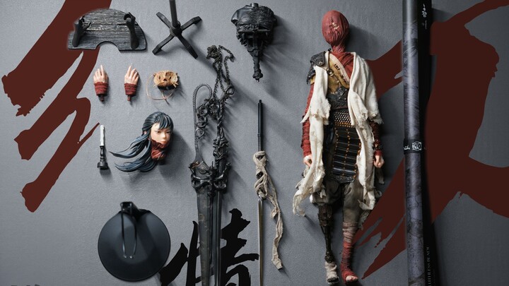 【jpt x pop】1/6可动人偶绝情刀测评 芝麻粥玩具屋