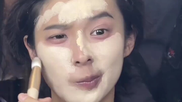 Before makeup: all bros; after makeup: a true heartthrob!