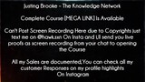 Justing Brooke Course The Knowledge Network Download