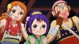 Nami and Usopp make fun of Franky because he can't beat a rhino Episode 1019 [ One Piece ]