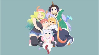 🌺Miss Kobayashi's Dragon Maid [ AMV ] (Tsuyoi-Kuma )(Mmm Yeah (feat. Pitbull)🌺