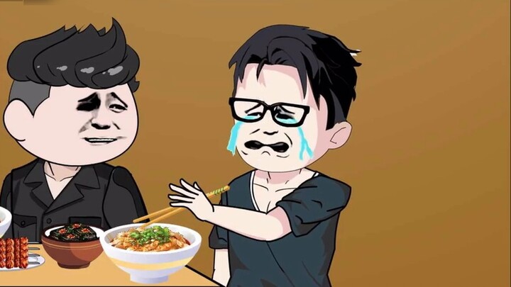 Shocked, the old man ate stinky tofu for the first time and saw his mother