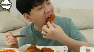 Mì xào và gà xốt chua ngọt phần 7 #mukbang
