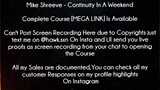 Mike Shreeve Course Continuity In A Weekend Download