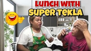 Lunch with Super Tekla at my House..#SuperTekla #DidonVlog