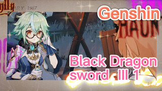 Black Dragon sword III 1