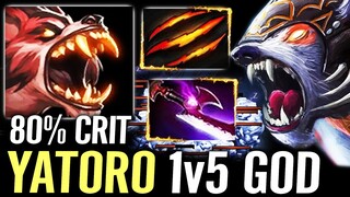 🔥 YATORO 1v5 Ursa Wolf Bite + Silver Edge — 80% Crit Chance ULTRA KILL Dota 2 Pro Carry Guide