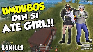 DUO VS SQUAD!! UMA-AGGRESSIVE MODE SI ATE GIRL!! (Rules of Survival: Battle Royale)