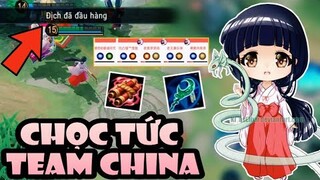 ⭐Onmyoji Arena⭐ Lý do mà Team China tức đến nỗi phải đầu hàng, Kikyo phép cực khó chịu