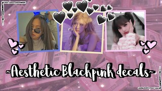 Aesthetic Blackpink decals/decal id | For your Royale high journal ヽ(･ˇ∀ˇ･ゞ)