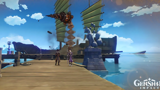 Genshin Impact Private Server 28 Version - Zhongli ระเบิดไม่จำกัด Vs Ruin Serpent ใน Ritou Inazuma