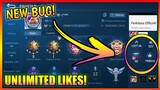 NEW BUG! UNLIMITED PROFILE LIKES! (TRY NOW) | MOBILE LEGENDS 2021