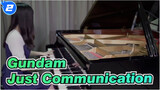Gundam|【Piano Ru】Gundam W「Just Communication」Pertunjukan Piano [dengan skor]_2