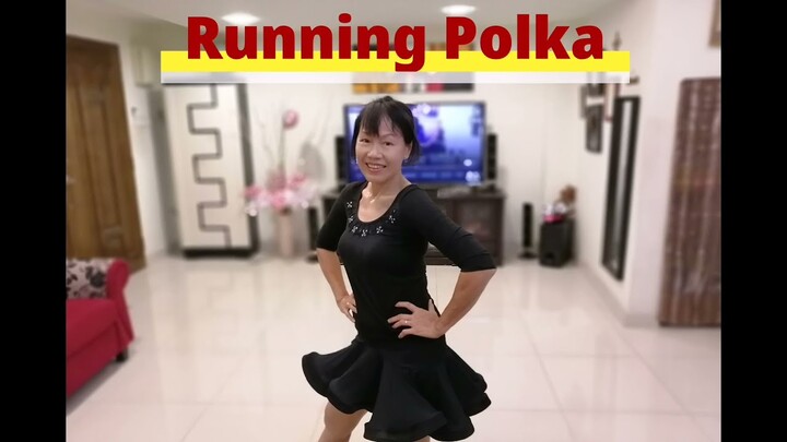 Running Polka Line Dance -  Jean Pierre Madge(CH), May 2021