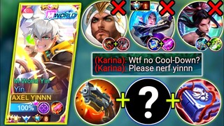 YIN NO CD HACK BUILD | UNLIMITED ULTIMATE | YIN NEW BUFFED BUILD & EMBLEM 2024 | MOBILE LEGENDS