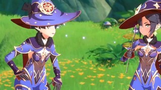 Skirmisher looks so hot wearing Mona’s clothes