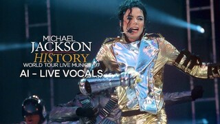 LIVE IN MUNICH, 1997 - HIStory World Tour (Remastered 4K)  Michael Jackson - MJF