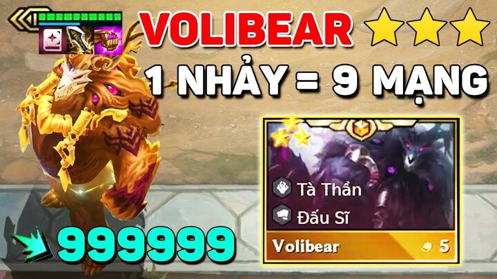 1 NHẢY HỐT XÁC TOÀN BẢN ĐỒ LÀ CÓ THẬT VỚI VOLIBEAR MA PHÁP SƯ 3 SAO + ĐỒ THẾ GIỚI _ GẦN 100K DAME