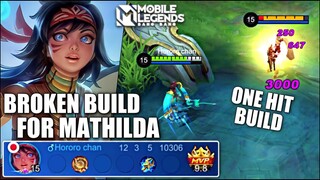 MATHILDA'S ONE HIT BUILD!