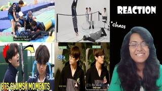 BTS Clumsy Moments (Funny Moments) | BTS REACTION