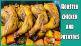 Roasted Chicken and Potatoes | Oven Baked Chicken | Ghie’s Apron