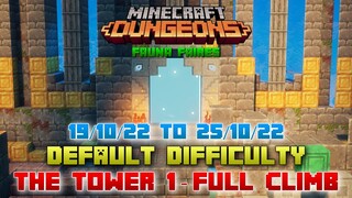 The Tower 1 [Default] Full Climb, Guide & Strategy, Minecraft Dungeons Fauna Faire